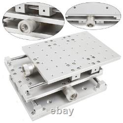 1Laser Marking Machine Positioning Moving Work Table Workbench XY Axis Aluminum
