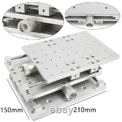 1Laser Marking Machine Positioning Moving Work Table Workbench XY Axis Aluminum