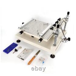 3040 Manual Solder Paste Printing Machine High Precision 300400mm Work Table