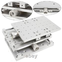 Laser Marking Machine Positioning Moving Work Table Workbench XY Axis Aluminum