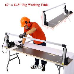Pro Hot Wire Styrofoam Cutter Foam Cutting Machine with 67'' Work Table up to 450