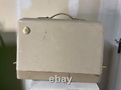 Vintage Singer 503a Table Top Sewing Machine Slant-O-Matic beige Working