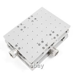 XY Axis 2 Axis Positioning Work Table Laser Marking Device Adjustable Workbench