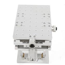 210150mm XYZ Table de déplacement de positionnement à 3 axes Machine de marquage laser Banc de travail