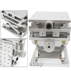 Banc de travail 3D à axes XYZ Machine de marquage laser Table de travail mobile à 3 axes Laboratoire optique