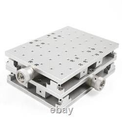 Machine de marquage laser Positionnement Table de travail Mobile Établi Axe XY Aluminium