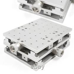 Machine de marquage laser Positionnement Table de travail mobile Table de travail Établi Axe XY