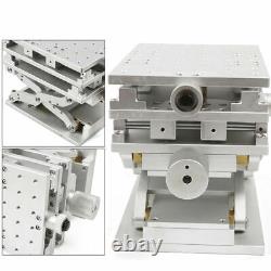Machine de marquage laser Table de travail en aluminium XYZ 210150 mm 100X100mm (M4-M6)