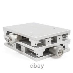 Plate-forme de déplacement de positionnement de banc de travail laser XY à 2 axes pour machine de marquage de table de travail